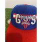 Vintage New York Giants hat cap snap back blue red annco mens 90s adult