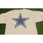 Vintage Dallas Cowboys shirt large white Starter 90s mens adult double sided