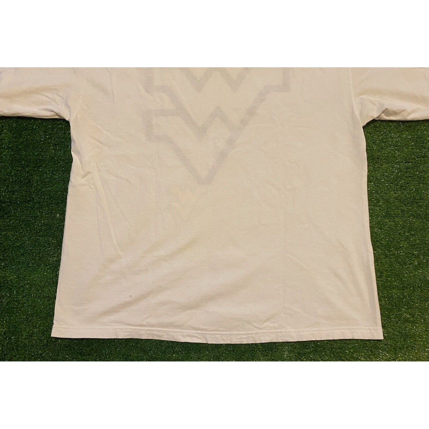 Vintage Starter West Virginia WVU Mountaineers shadow logo t-shirt XL white