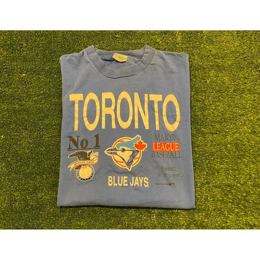 Vintage Retro 1990 Toronto Blue Jays Baseball at its best t-shirt XL MLB