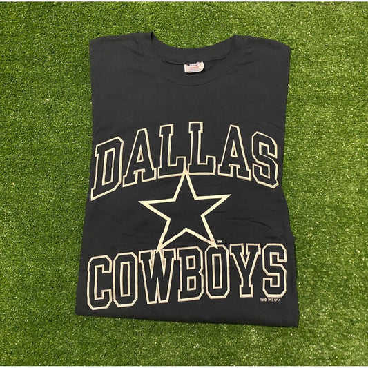 Vintage 1990s Champion Dallas Cowboys arch helmet football t-shirt XL retro NFL