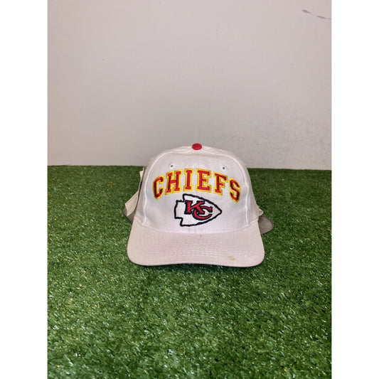 Vintage Twins Enterprise Kansas City KC Chiefs arch logo snapback hat NWT