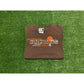 Vintage Y2K Puma Cleveland Browns split bar t-shirt nfl football brown large