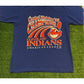 Vintage Cleveland Indians shirt mens extra large blue red chief wahoo playoffs