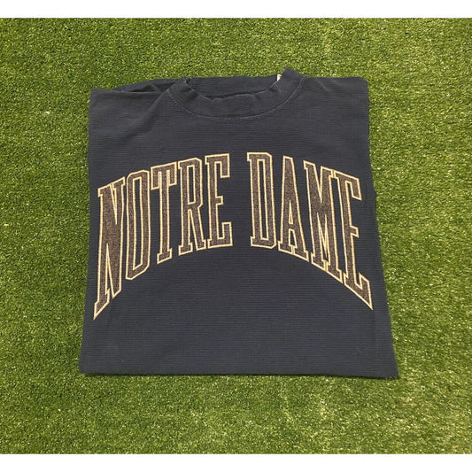 Vintage 1990s Galt Sand Notre Dame UND Fighting Irish arch t-shirt XL retro