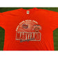 Vintage Maryland Terrapins Terps Basketball Final Four 2001 t-shirt 2XL red