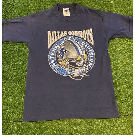 Vintage Dallas Cowboys shirt small blue Pro Player mens adult Emmitt Smith
