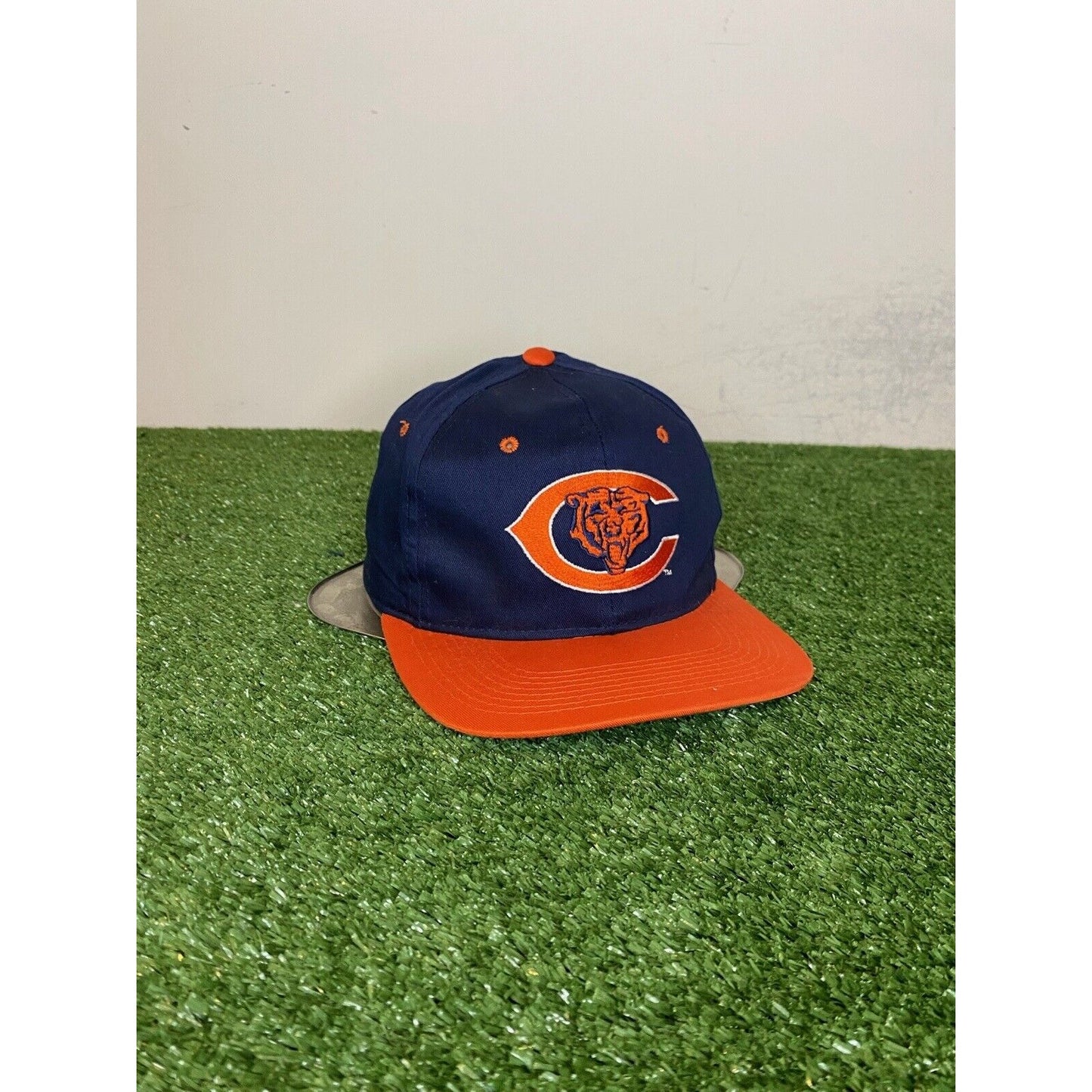 Vintage Chicago bears hat cap snap back new 90s mens blue New era Walter Payton