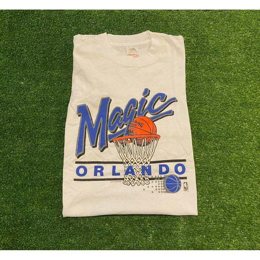 Vintage Salem Sportswear Orlando Magic basketball t-shirt small white 1990s