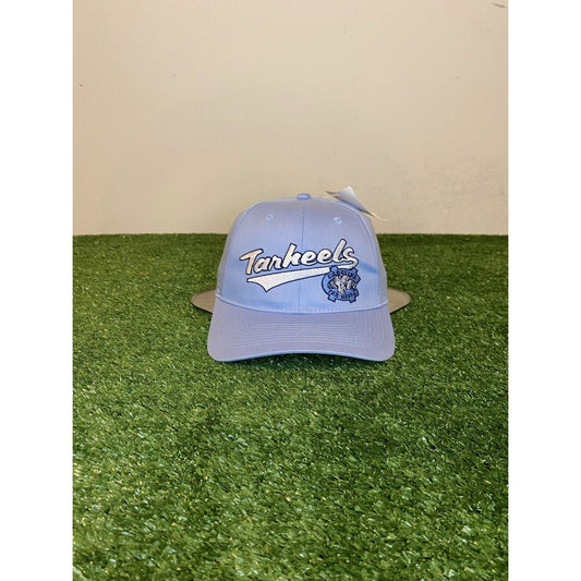 Vintage North Carolina UNC Tar Heels Tailsweep block head snapback NWT