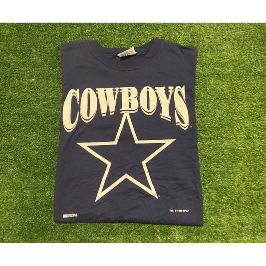 Vintage 1990s Russell Athletic Dallas Cowboys arch shadow t-shirt NFL XL 2XL