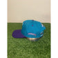 Vintage Charlotte Hornets hat cap snap back block head graffiti wool mens 90s