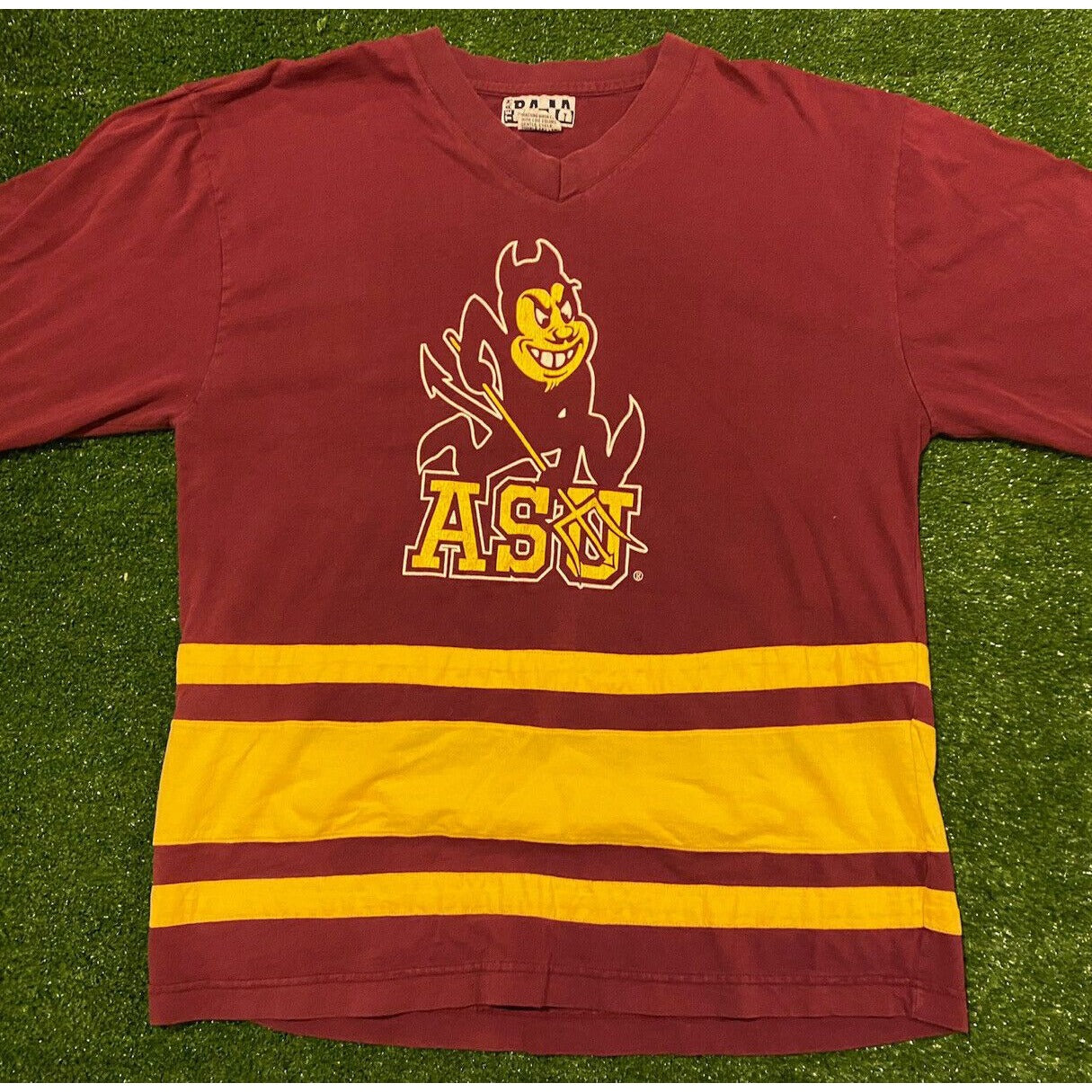 Vintage Team Baja Arizona State ASU Sun Devils long sleeve t-shirt large Retro