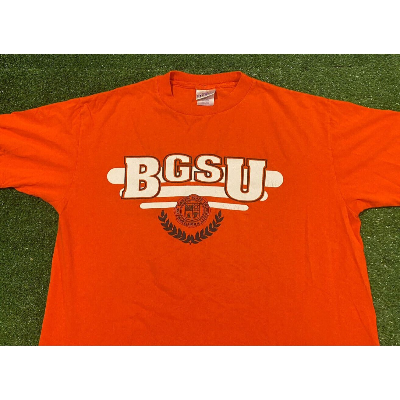 Vintage Bowling Green Falcons shirt extra large orange football Y2K Retro BGSU