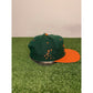 Vintage Miami Hurricanes hat cap snap back green orange deadstock football mens