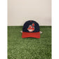 Vintage Cleveland Indians hat cap snap back chief wahoo 90s Twins Enterprise men