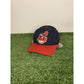 Vintage Cleveland Indians hat cap snap back chief wahoo 90s Twins Enterprise men