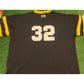 Vintage Pittsburgh Steelers sweater mens extra large black yellow Mirage #32 18