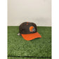 Vintage Cleveland Browns hat cap snap back brown orange Logo Athletic light up