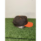 Vintage Cleveland Browns hat cap snap back brown orange Logo Athletic light up