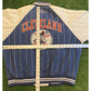 Vintage Cleveland Indians jacket mens medium blue white chief wahoo Mirage RK