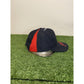 Vintage Cleveland Indians hat canp snap back chief wahoo swirl blue red 90s mens