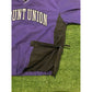 Vintage Mount Union Raiders jacket mens medium purple black pullover D