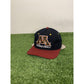 Vintage Minnesota Golden Gophers hat cap snap back black red graffiti block head