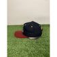 Vintage Minnesota Golden Gophers hat cap snap back black red graffiti block head