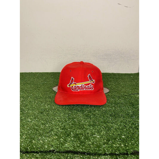 Vintage St Louis Cardinals hat cap snap back red baseball mlb mens The Game 90s