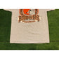 Vintage Cleveland Browns shirt medium Logo 7 mens gray short sleeve unisex