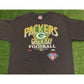 Vintage Trench Green Bay Packers diamond 75 anniversary t-shirt XL 90s castrol