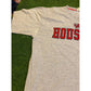 Vintage Colosseum Athletic Houston Cougars arch logo t-shirt xl gray retro