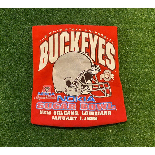 Vintage Ohio State Buckeyes Football 99 Nokia Suger bowl crewneck sweatshirt L