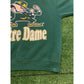 Vintage Notre Dame Fighting irish sweatshirt large green mens 90s football adult