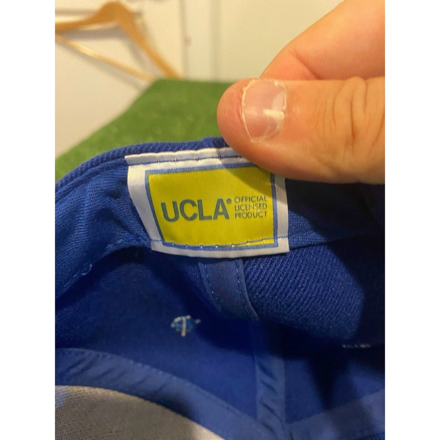 Vintage UCLA Bruins hat cap snap back Sports Specialties new blue 90s deadstock