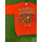 vintage fruit of the loom st. louis cardinals plaid spell out crewneck small red