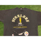 Vintage 1990s Riddell Pittsburgh Steelers helmet crewneck sweatshirt XL black