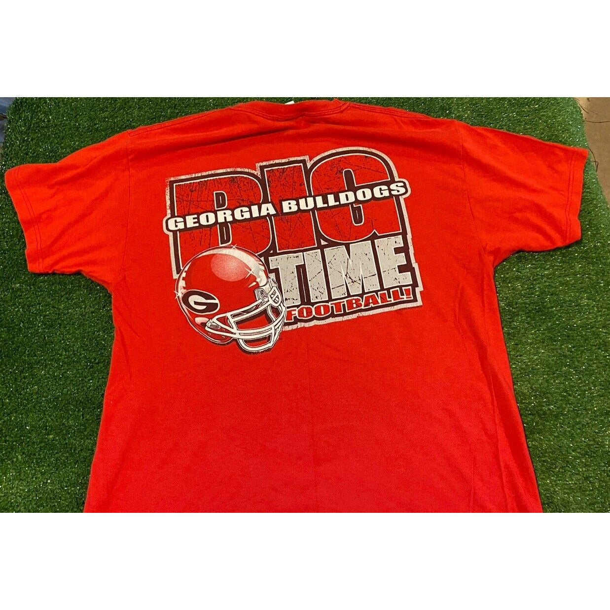 Vintage Georgia Bulldogs shirt mens large football red Y2K unisex UGA adult N