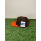 Vintage Nutmeg Mills Cleveland Browns arch logo snapback hat NWT 1990s