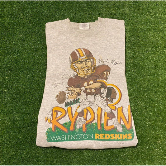 Vintage Official Fan Washington Redskins Mark Rypien crewneck sweatshirt large