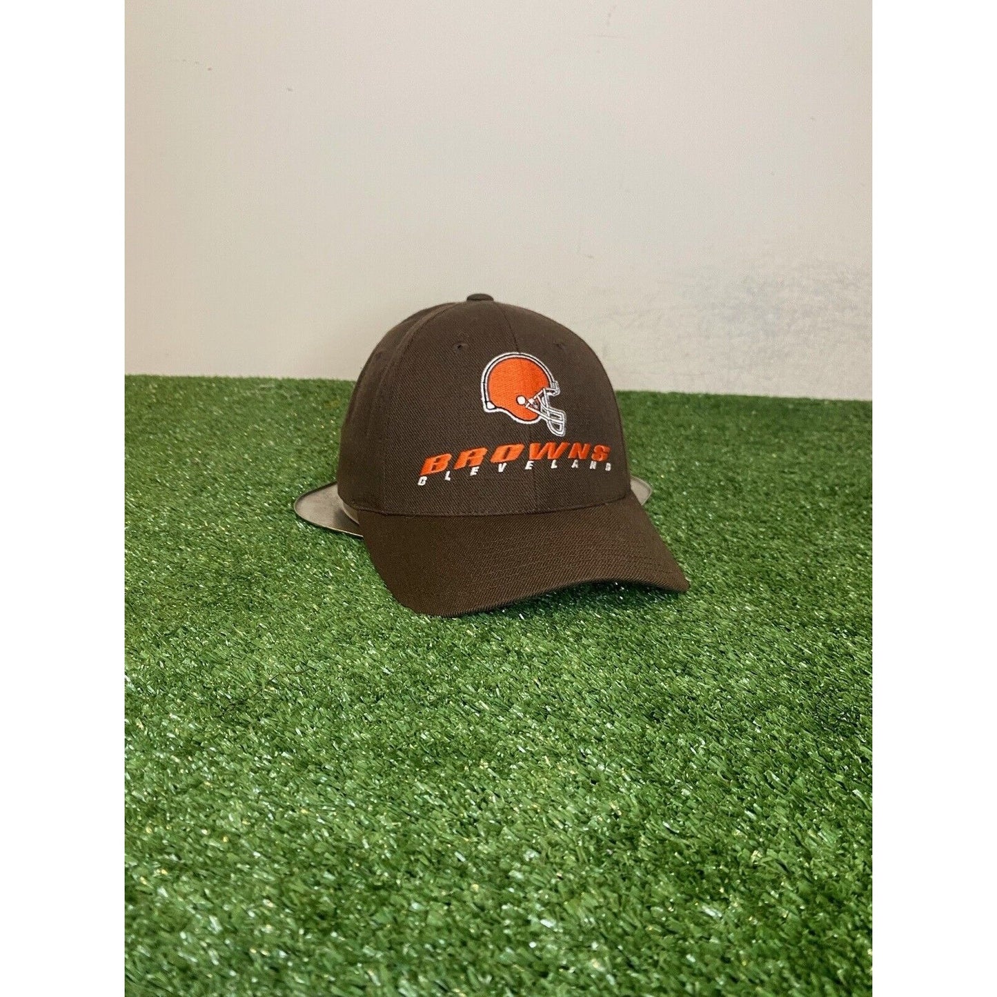 Vintage Twins Enterprise Cleveland Browns arch helmet snapback hat wool