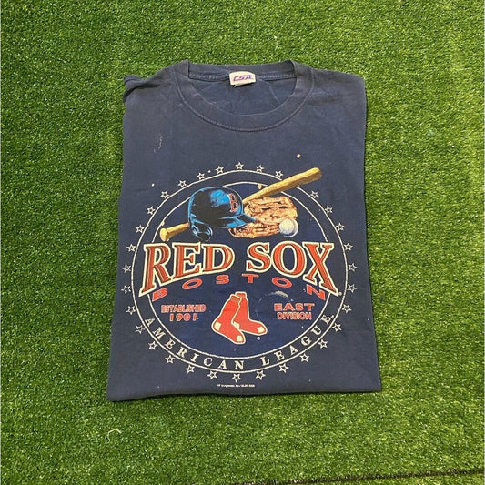 Vintage Boston Red Sox shirt extra large blue adult mens David Ortiz MLB