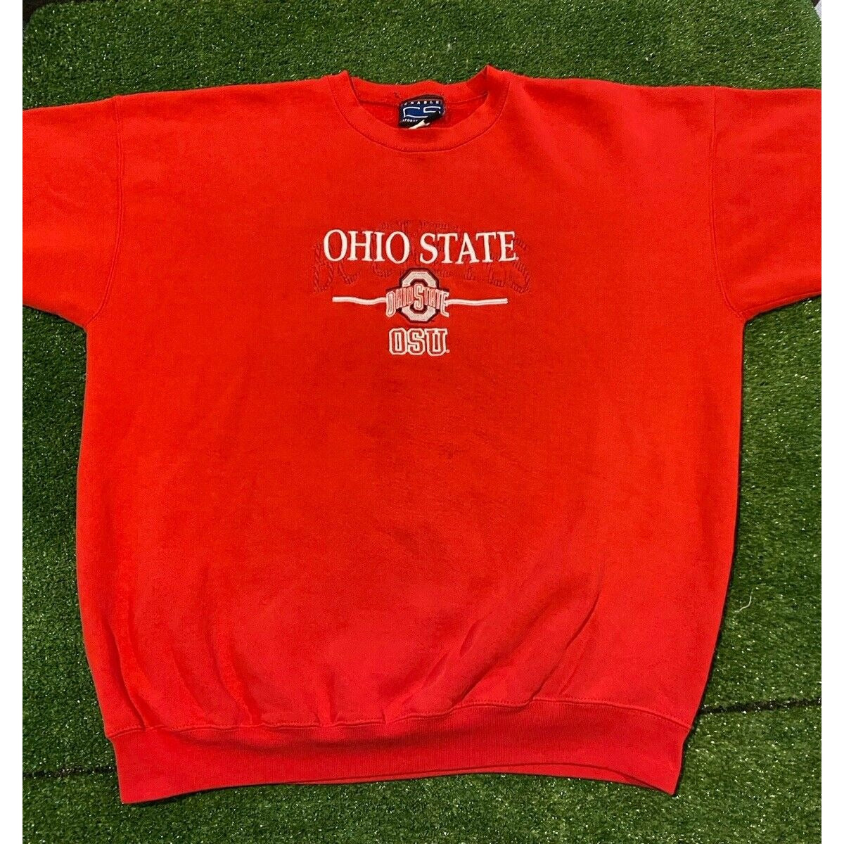 Vintage Ohio State Buckeyes sweatshirt mens extra large crew neck red OSU unisex