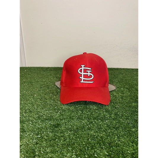 Vintage St. Louis Cardinals hat cap snap back red mens 90s Logo Athletic adult