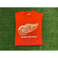 Vintage 1990s Tee Jays Detroit Red Wings hockey logo t-shirt large NHL Retro