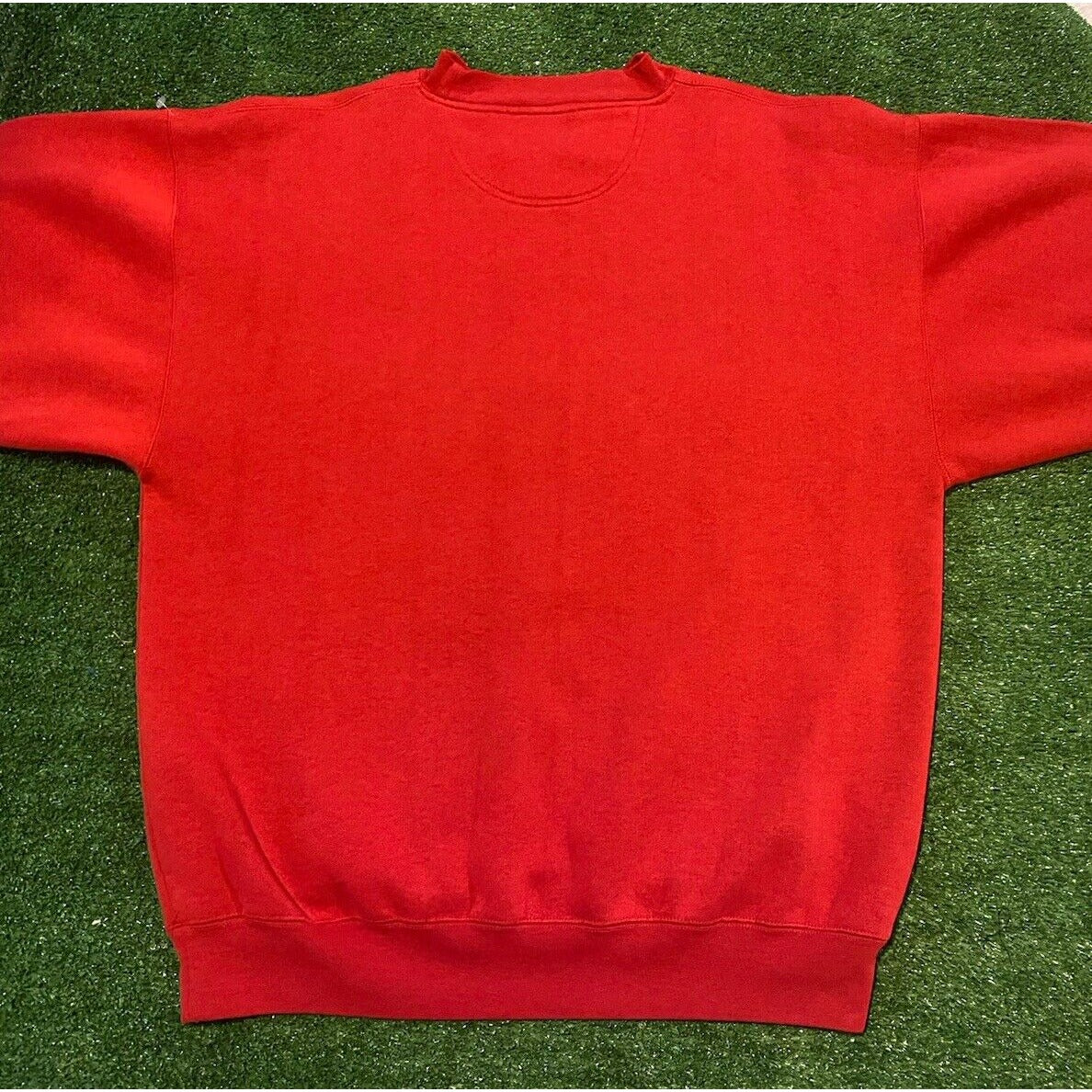 Vintage Ohio State sweatshirt mens extra large crew neck red embroidered 90s OSU