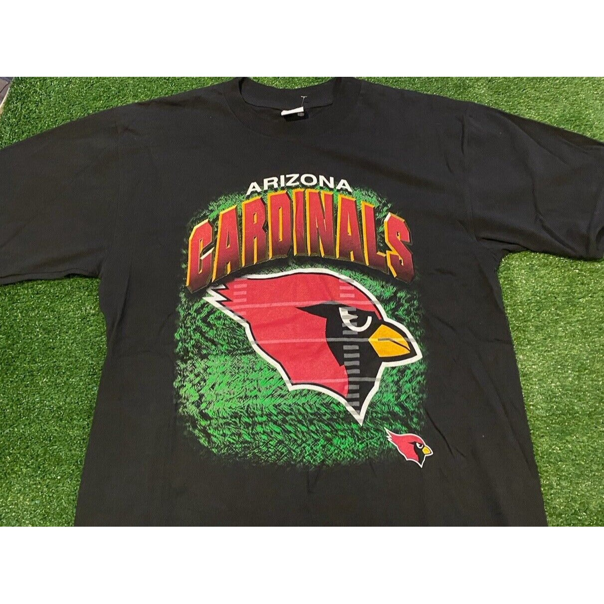 Vintage Arizona Cardinals shirt mens large black Y2K True Fan adult unisex