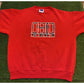 Vintage Ohio State Buckeyes sweatshirt large crewneck OSU adult red football 90s