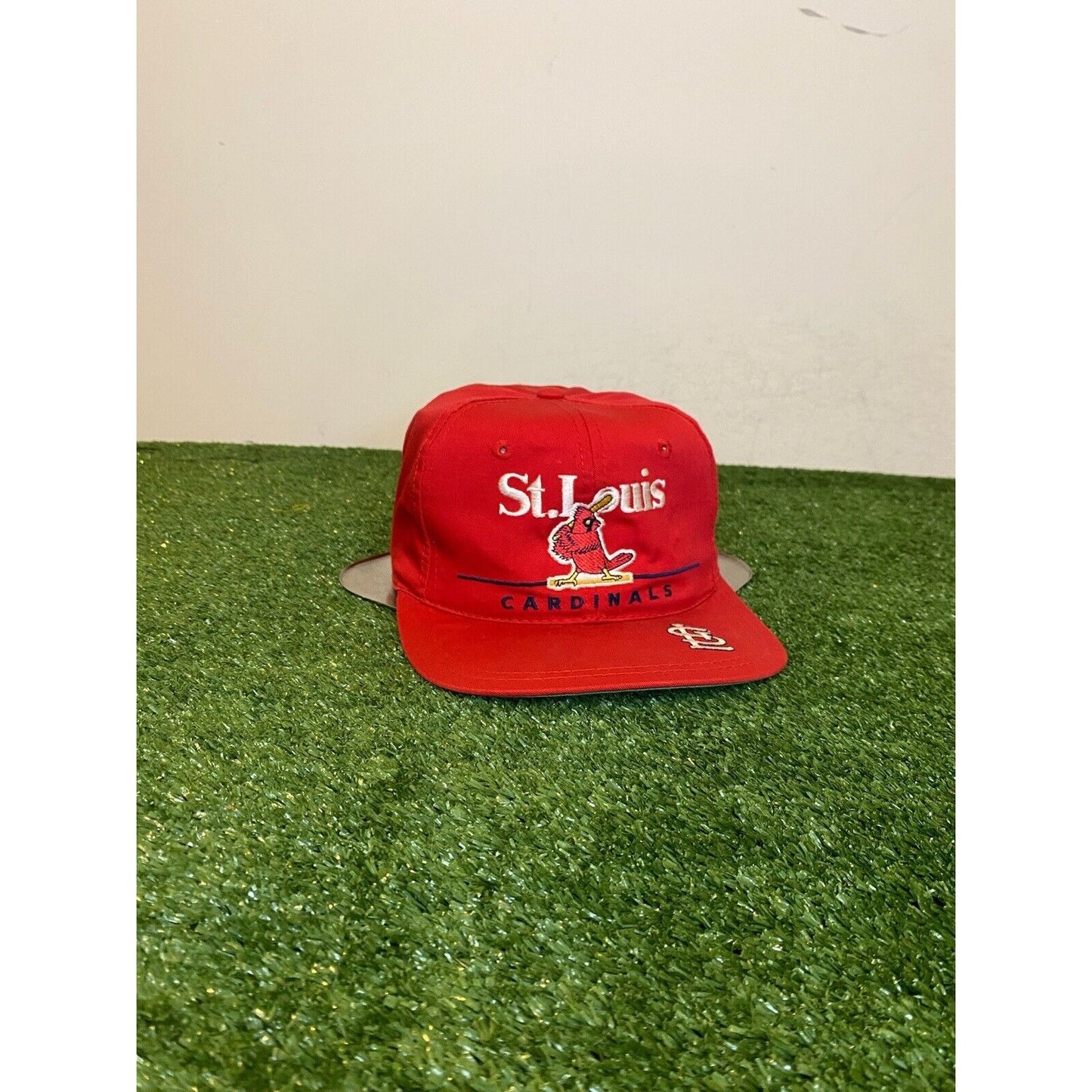 Vintage Twins Enterprise St. Louis Cardinals split bar logo snapback hat